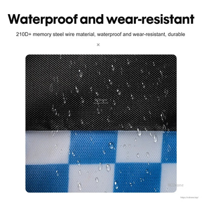 210D+ memory steel wire, waterproof and wear-resistant, perfect for durable, portable FPV racing gates.