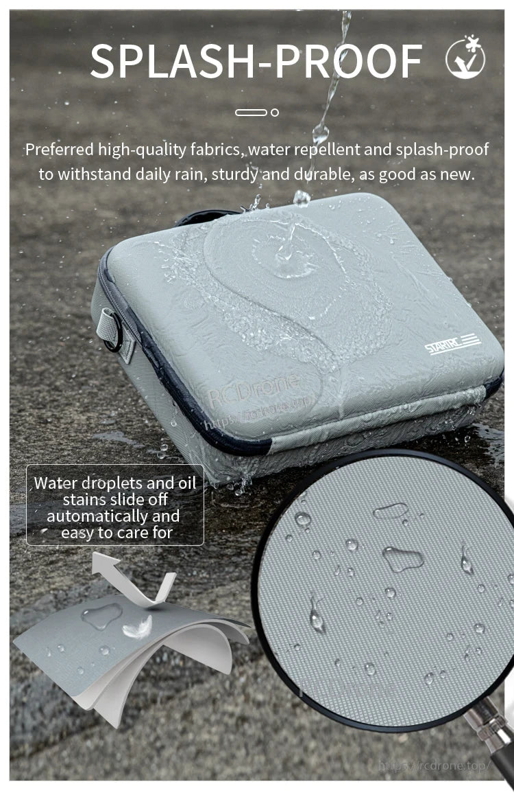 StartRC Portable Storage Bag, Water-repellent, splash-proof storage bag; durable, easy to clean, perfect for daily use.