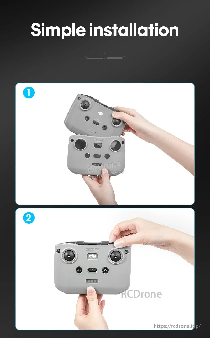 StartRC Remote Controller Protective Cover, Soft silicone sleeve protective cover for DJI Remote Controller models RC-N1/N2/N3.