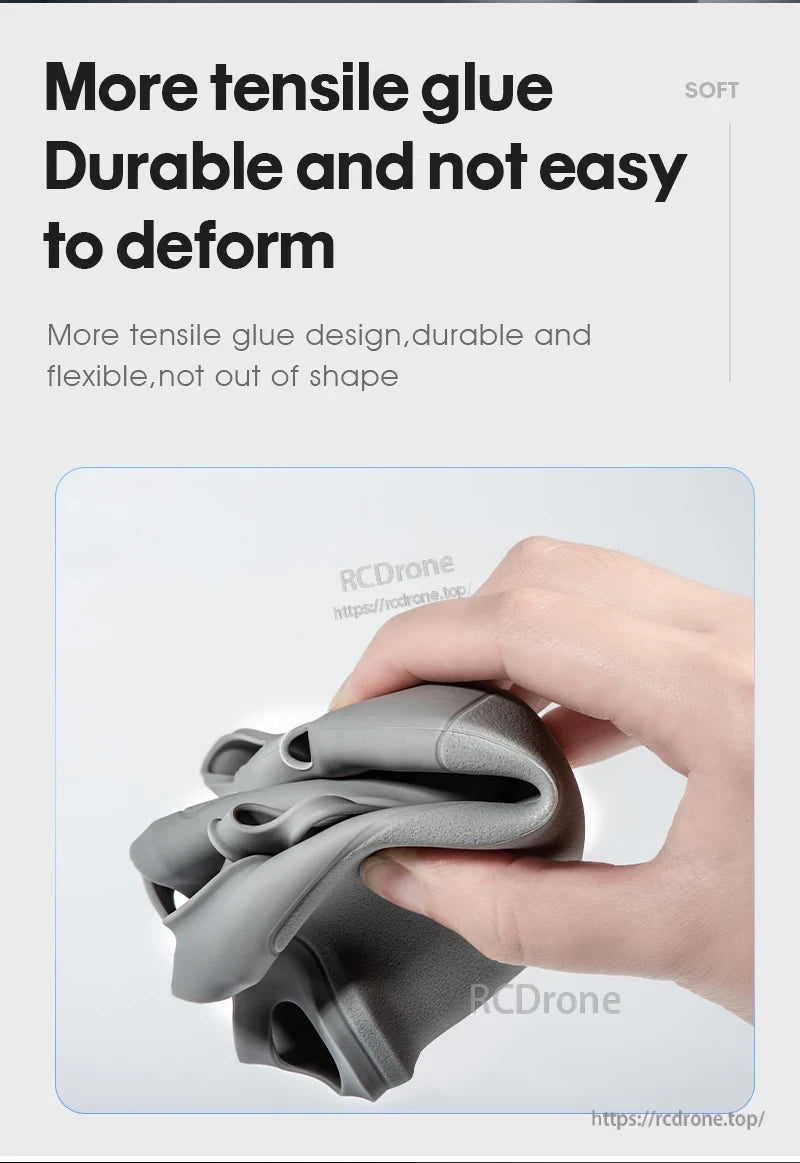 StartRC Remote Controller Protective Cover, Durable tensile glue design, flexible and shape-retaining protective cover