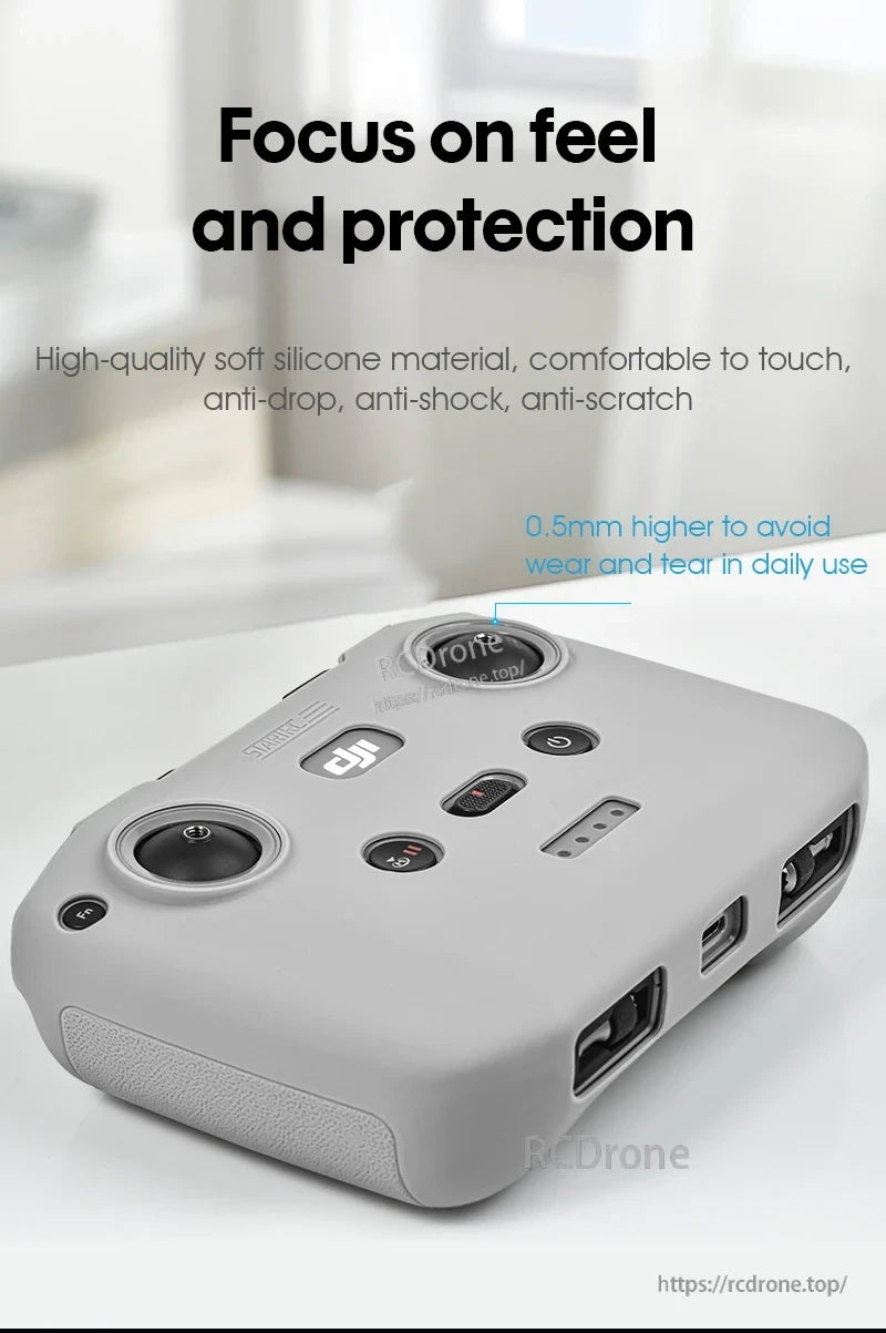 StartRC Remote Controller Protective Cover, Focus on feel and protection, high-quality soft silicone for comfort and durability.