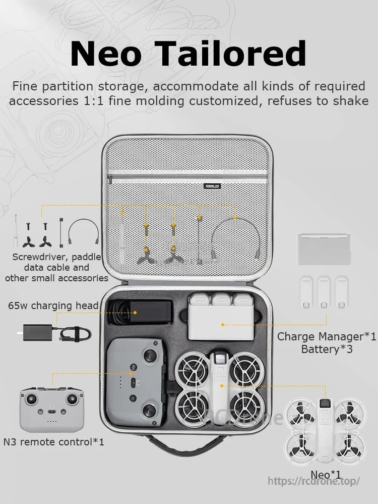 StartRC Shoulder Bag, Storage solution accommodates various accessories with fine customization and refuses to compromise on quality.