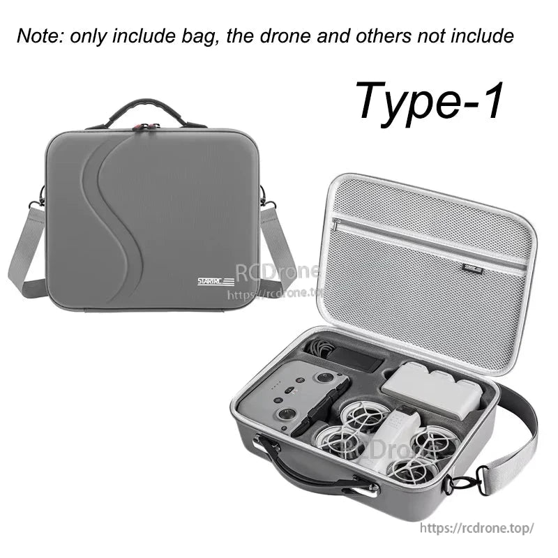 StartRC Shoulder Bag for DJI Neo, Type-1, splash-proof hard shell case