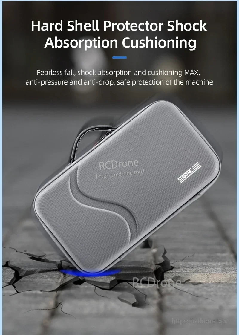 StartRC STARTRC Travel Shoulder Bag, Hard shell protector with shock absorption and anti-drop cushioning for safe machine protection.