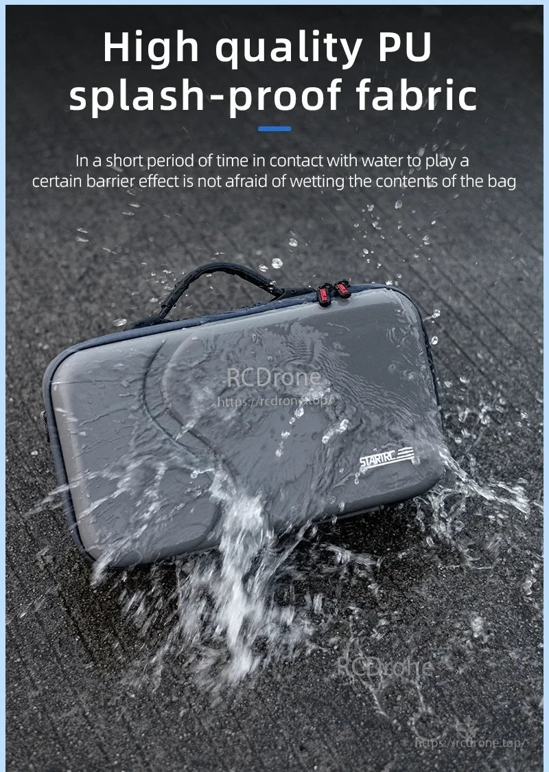 StartRC STARTRC Travel Shoulder Bag, High quality PU splash-proof fabric, water-resistant travel bag