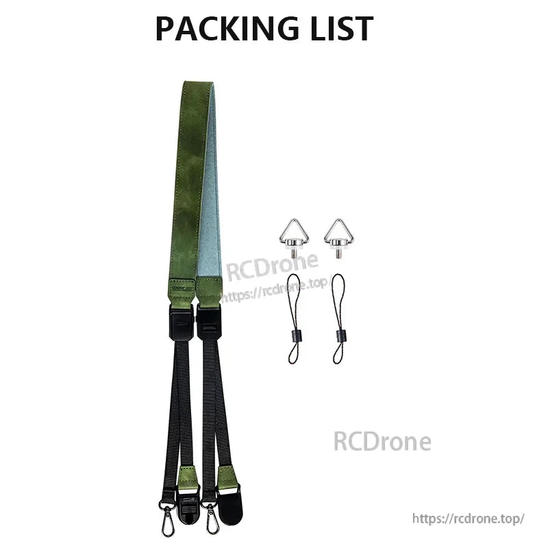 Startrc DJI RC Lanyard, Securely attach and detach equipment quickly with hooks and heads that release in seconds.