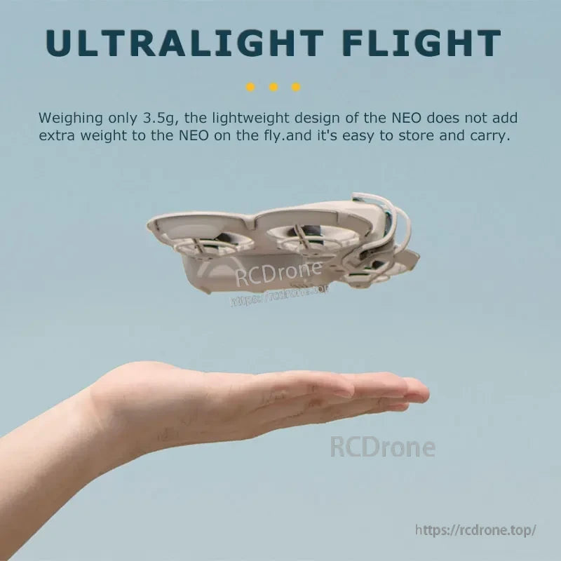 Startrc Drone Lens Protector, Ultralight flight, 3.5g NEO drone, easy to carry and store.