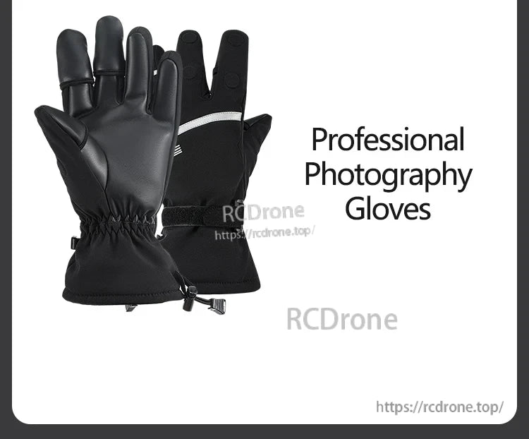 Startrc V2 Drone Pilot Gloves, Hand accessory for increased visibility at night