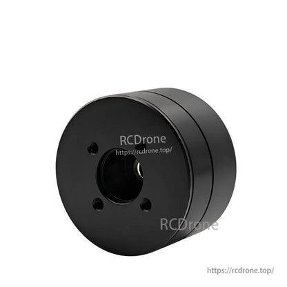 SteadyWin DD4006 Robot Motor, Black cylindrical motor with central and mounting holes, built for high-torque, precise robotics control.