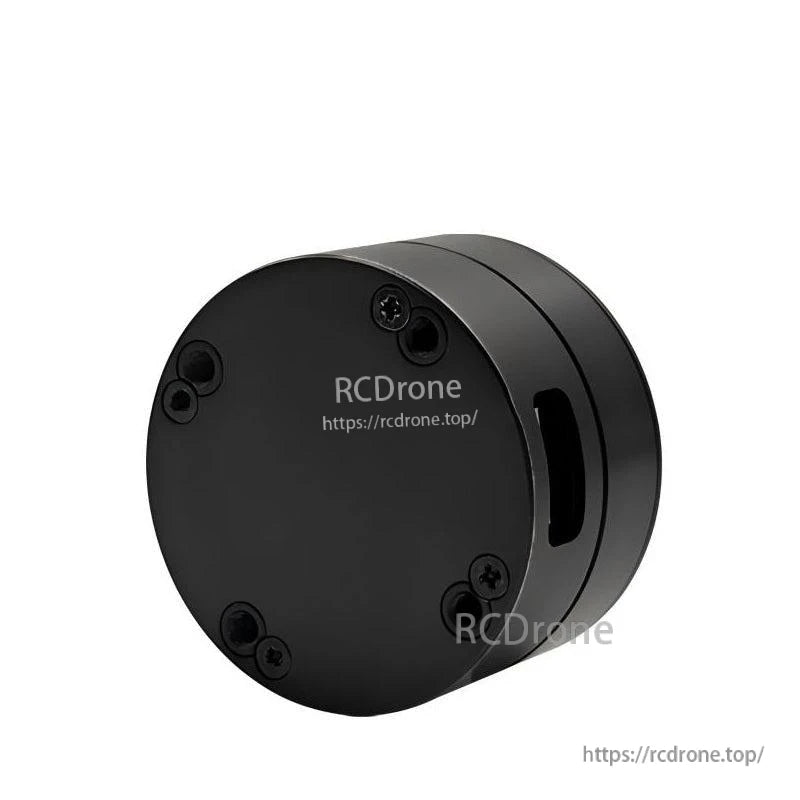 SteadyWin DD4006 Robot Motor, SteadyWin DD4006: black cylindrical 12V brushless servo motor with RS485/CAN and 14-bit encoder.