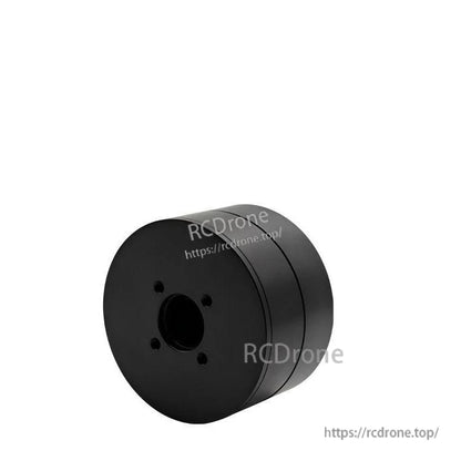 SteadyWin DD5010 Robot Motor, Black cylindrical motor with central hole and mounting holes