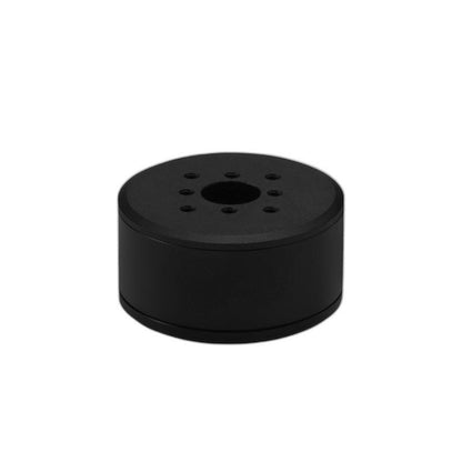 GB4315 motor opposite face with center bore and circular mounting hole pattern
