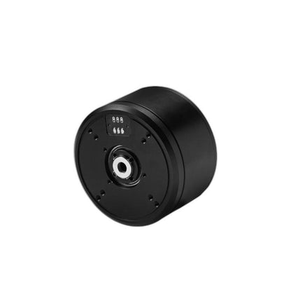SteadyWin GB6025 motor 36V 504RPM, angled view showing front face, mounting holes and center shaft