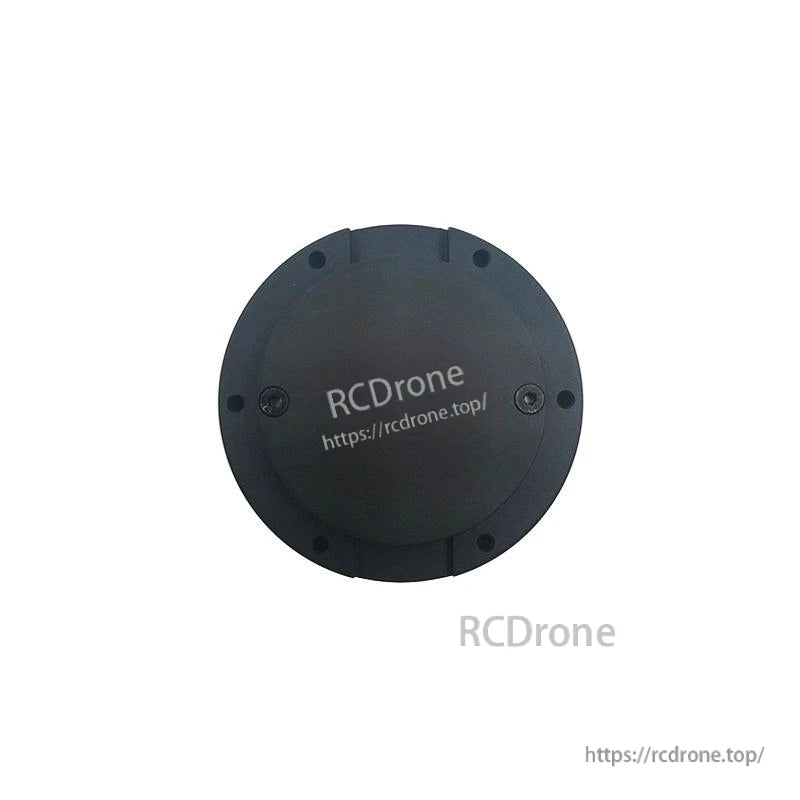 SteadyWin GIM4310-10 Planetary Reducer Robot Motor, Black circular RCDrone motor gearbox component with four screws and a URL label.