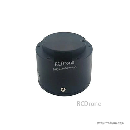 SteadyWin GIM4310-10 Planetary Reducer Robot Motor, 55W, 24V black planetary motor with 10:1 gearbox, CAN encoder, IP54 rating for precise robotic motion control.