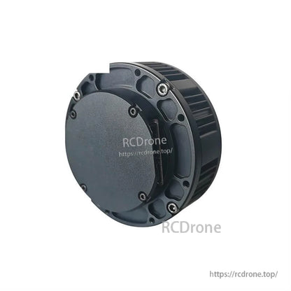 SteadyWin GIM6010-8: 252W, 8:1 ratio, 5 N·m torque, CAN/Type-C, IP54, compact black housing with mounting holes.