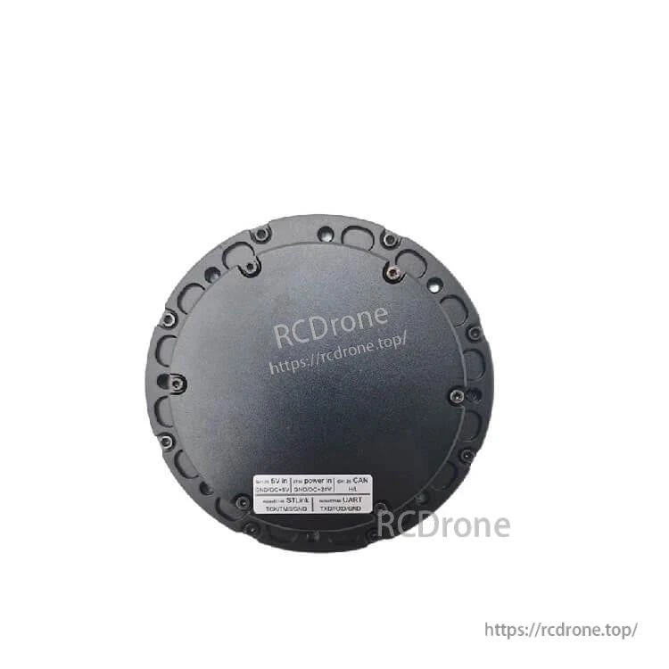 SteadyWin GIM8108-36 Planetary Reducer Robot Motor, Circular black device labeled ST1.4 with ports for power, CAN, RS485, UART; designed for high-torque robotics.