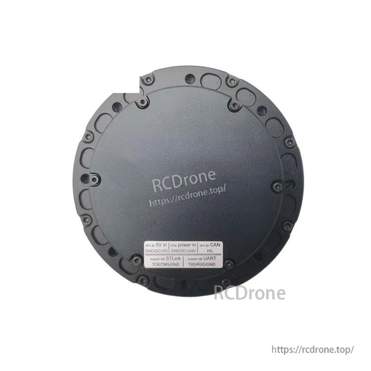 SteadyWin GIM8115-36 Planetary Reducer Robot Motor, Circular motor with 36:1 gearbox, 45–54 N·m torque, CAN/485, IP54, 14-bit encoder, and labeled power/communication ports.