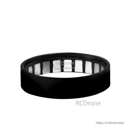 Black circular motor with white internal segments for industrial robotic arms and exoskeletons.