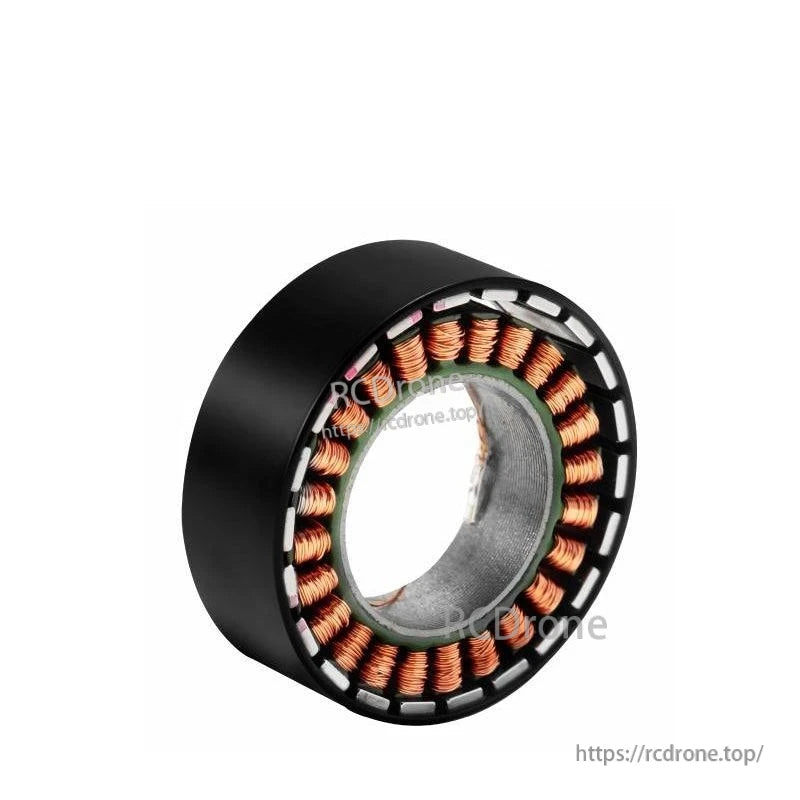 Frameless outrunner motor for 3-axis gimbal: 12V, 965 rpm, 0.11 N·m torque.