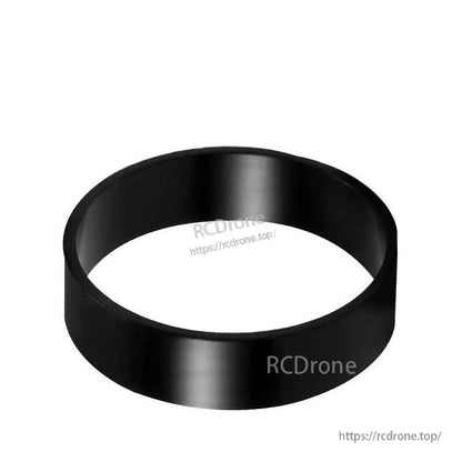 Black circular motor component for gimbal cameras, featuring smooth finish and precision motion control.