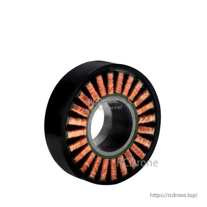 SteadyWin WK5215 Frameless Robot Motor, Compact 24V frameless motor with copper windings, 0.41 N·m torque, 140 rpm, in a 58.6×19 mm black casing.