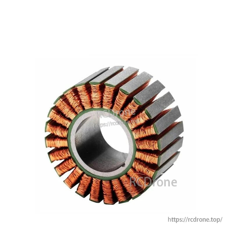 Frameless 24V motor with copper coils, 0.57 N·m torque, 110 rpm, designed for robotics.