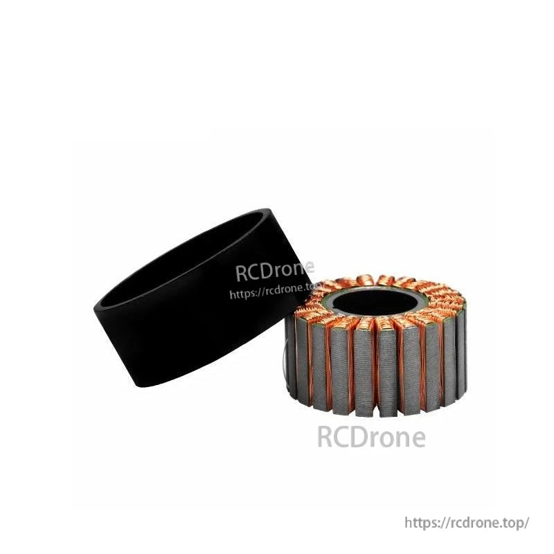 Frameless 24V motor with copper windings, 0.57 N·m torque, 110 rpm, for robotic applications.