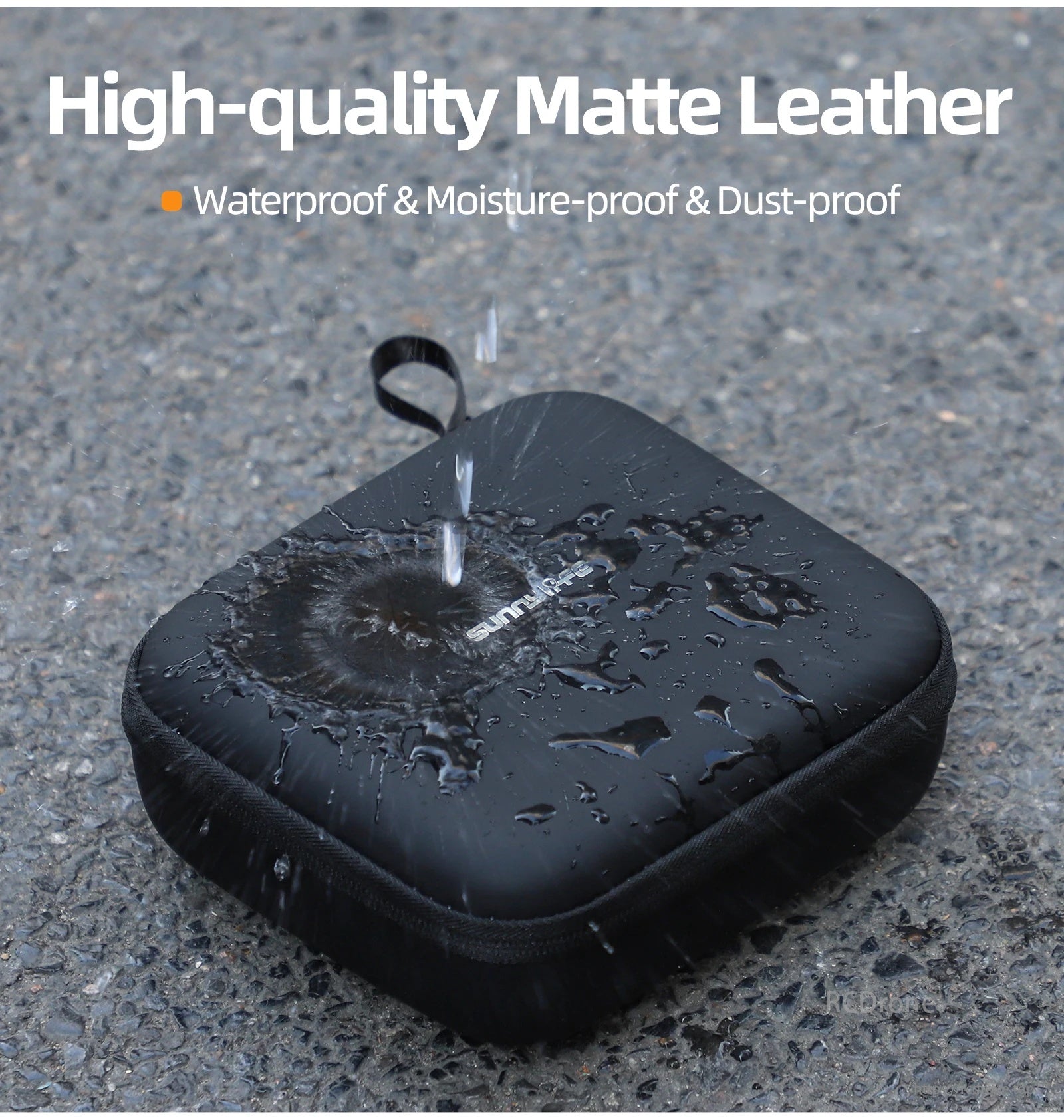 Storage Bag, High-quality Matte Leather: Waterproof, Moisture-proof, Dust-proof.