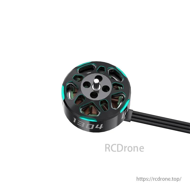 Sub250 1304 5700KV–6300KV 2–4S Brushless Motor, Sub250 1304 brushless motor, 5700-6300KV, for 2-4S micro FPV racing drones.