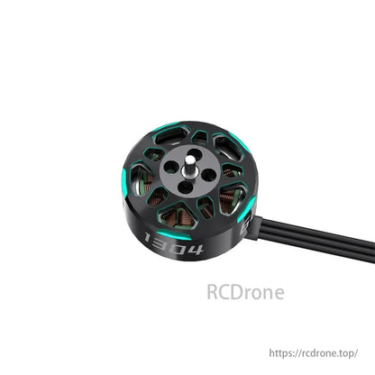Sub250 1304 5700KV–6300KV 2–4S Brushless Motor, Sub250 1304 brushless motor, 5700-6300KV, for 2-4S micro FPV racing drones.