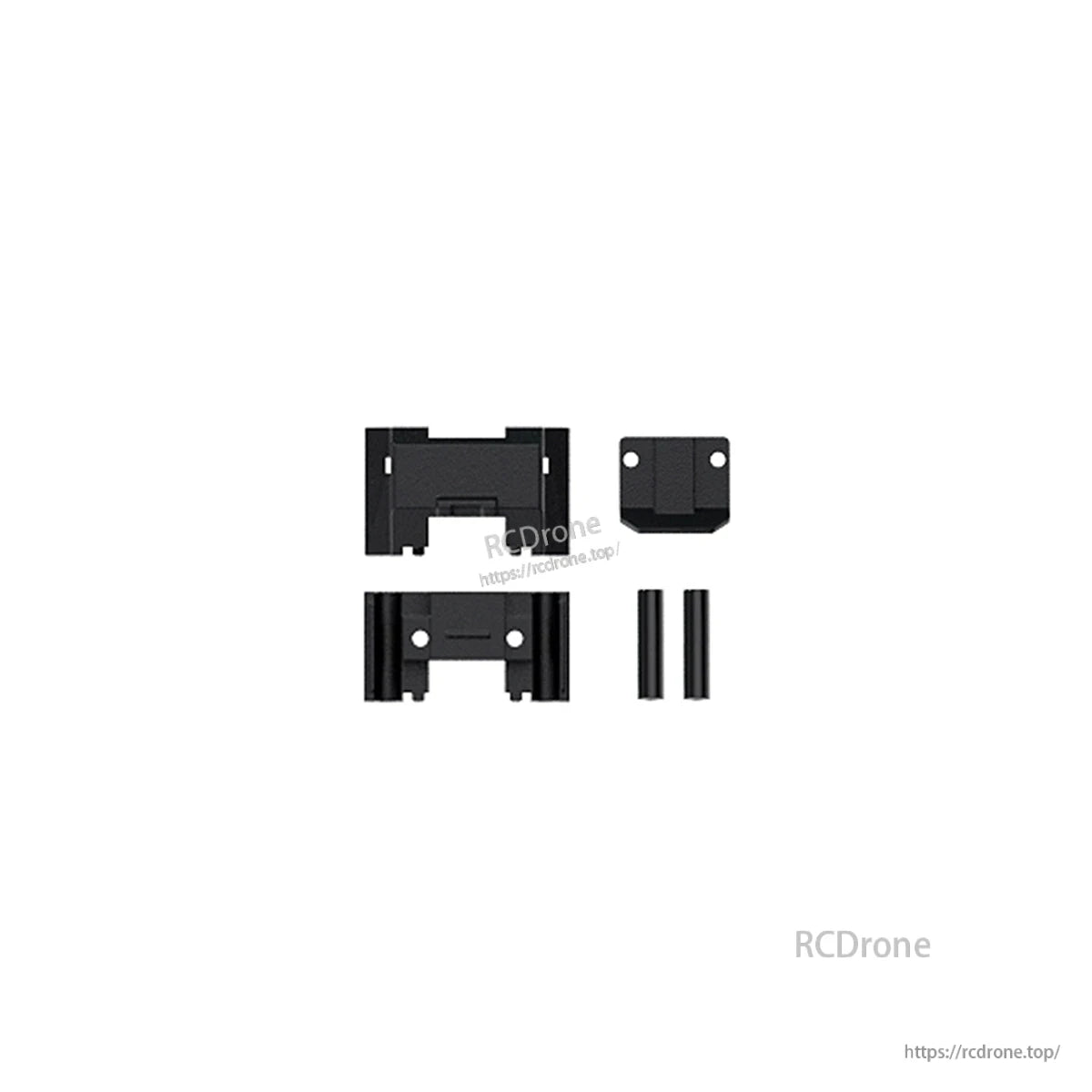 Mount block set with two brackets and two spacers for DF25 V2 frame kit
