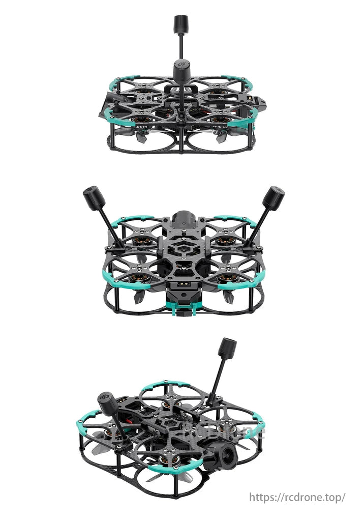 Sub250 Huma20 4S 2-Inch HD CineWhoop FPV, Redfox A3 AIO 45A flight controller with STM32F722RET6 and ICM42688-P gyro provides precision control and reliable flight behavior.