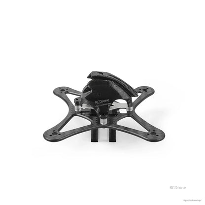 Sub250 Nanofly20 2S frame and battery holder kit, left side profile with canopy and standoffs