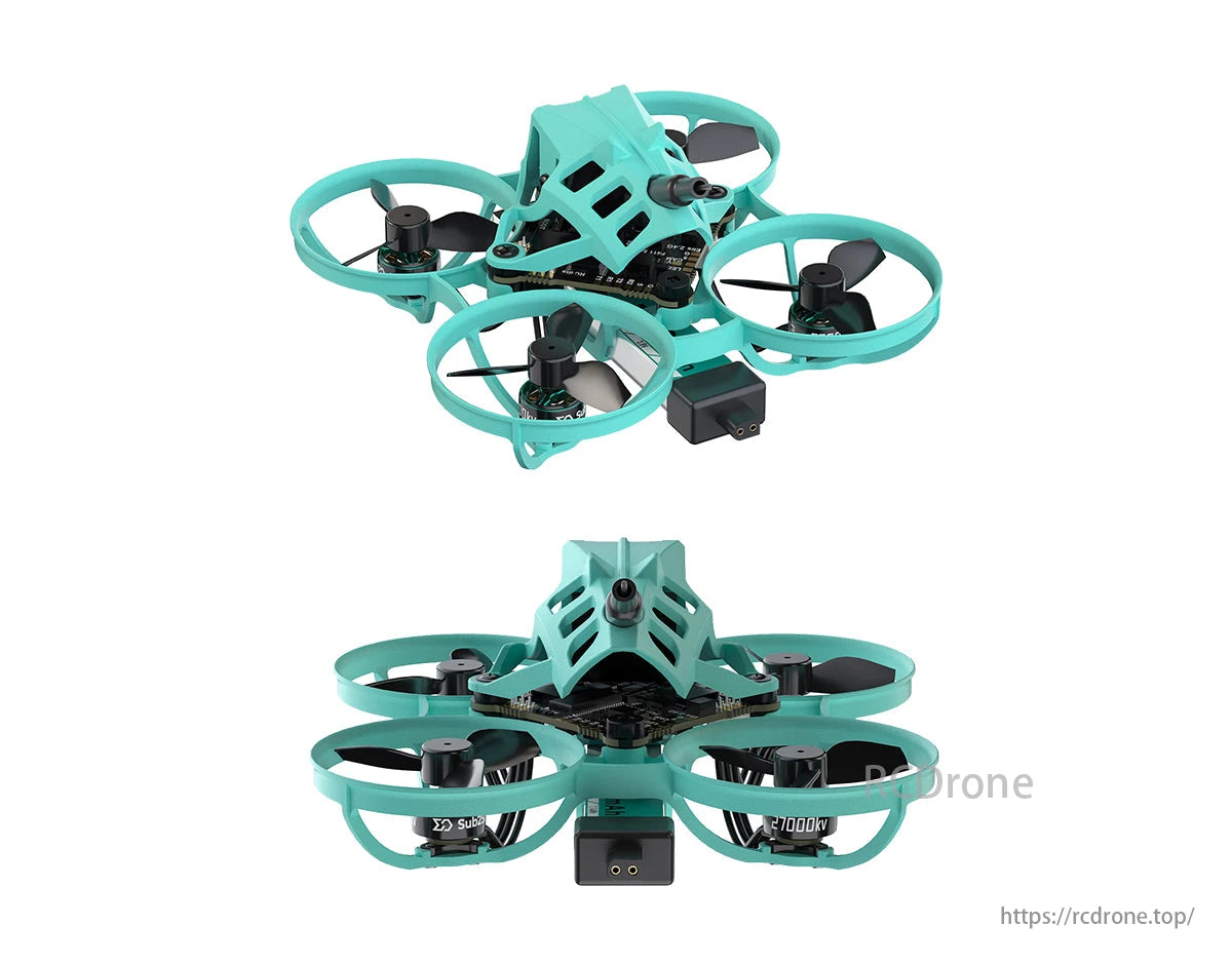 Sub250 Nimble65 65mm 1S Analog Mini Whoop FPV, Perfect for indoor freestyle or micro cruising, Nimble65 delivers up to 3.5 minutes of flight time powered by a Sub250 battery.