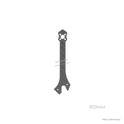 Carbon fiber replacement arm variant with motor mount holes and tapered profile