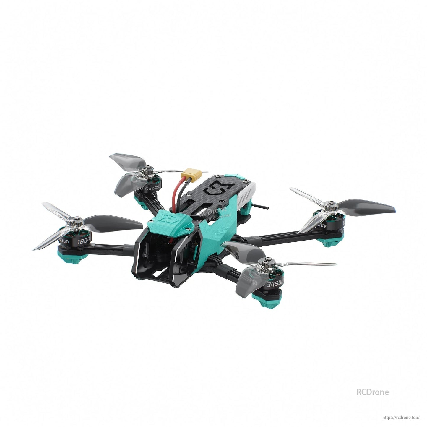 Front angle with empty camera bracket visible, showing mounting cage at nose