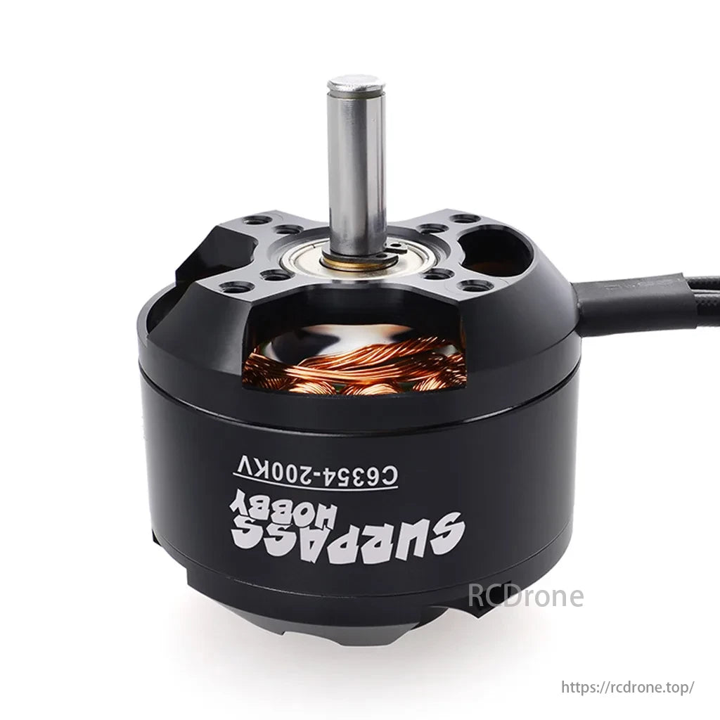 Surpass Hobby Brushless Motor, Brushless motors with high-torque architecture and advanced features for fixed-wing, multirotor, and helicopter applications.