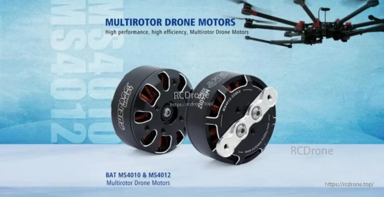 Surpass Hobby MS4010/MS4012 brushless multirotor drone motor, 450KV or 320KV options