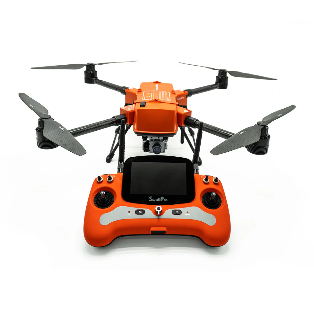 SwellPro Fisherman MAX FD2 Heavy Lift Fishing Drone - 3.2kg Bait, IP67 Waterproof, 1km Range, 4K Camera