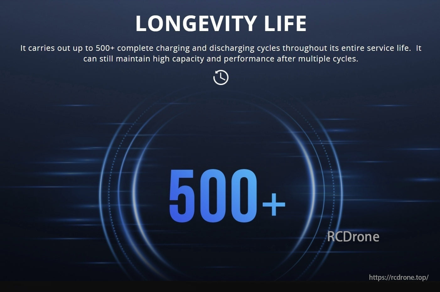 T-Drones Ares 6S 27Ah Drone Battery, LONGEVITY LIFE: Supports over 500 complete charge-discharge cycles, retaining high capacity and performance.