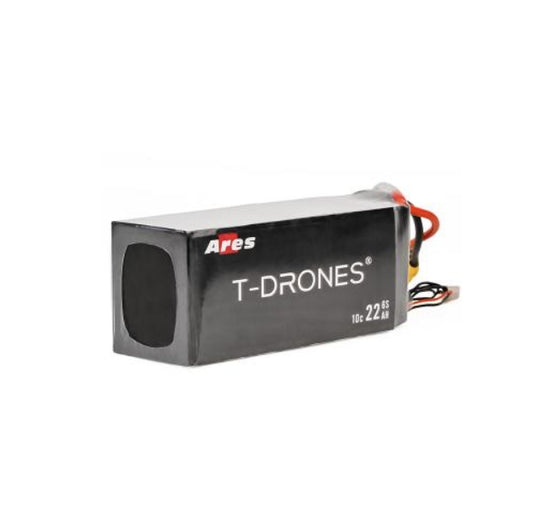 T-drones ares 6s 22.2v 22ah 2200mahソリッドステートLi-ionドローンバッテリー