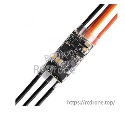 T-Motor AM16A ESC, T-Motor AM16A brushless ESC with compact PCB in clear heatshrink and attached power and signal wires