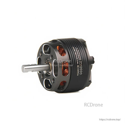 T-Motor AT2820 KV2600 brushless outrunner motor with metal shaft and vented black housing
