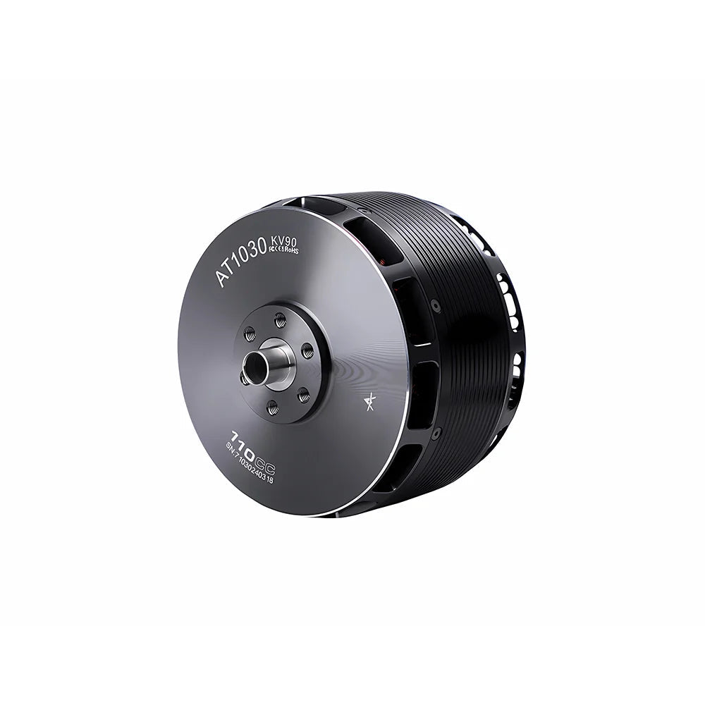 T-Motor AT1030 KV90 brushless motor with front shaft and circular mounting bolt pattern