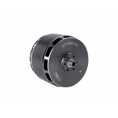 T-Motor AT1040 KV90 brushless motor with front shaft and multi-hole mounting face in black finish