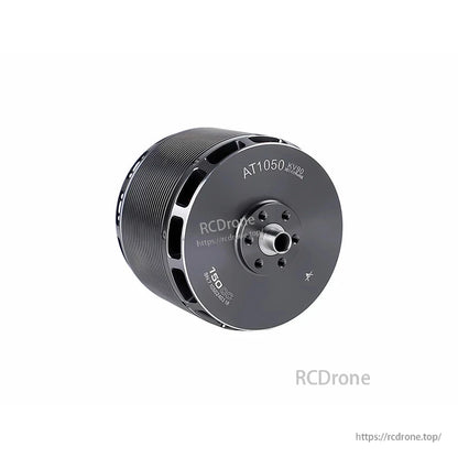 T-Motor AT1050 KV90 brushless outrunner motor with black ribbed housing and front mounting hub