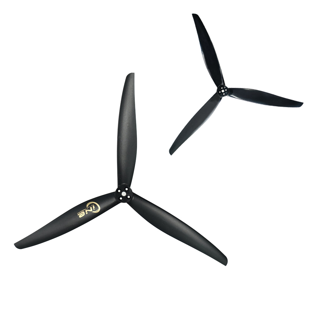 T-Motor CINE C13 13-Inch Cinelifter FPV Propeller, T-Motor CINE C13 13-inch three-blade FPV drone propellers in black with standard mounting hub