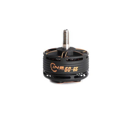 T-Motor CINE F60 Pro 6S brushless drone motor with threaded shaft and black anodized housing