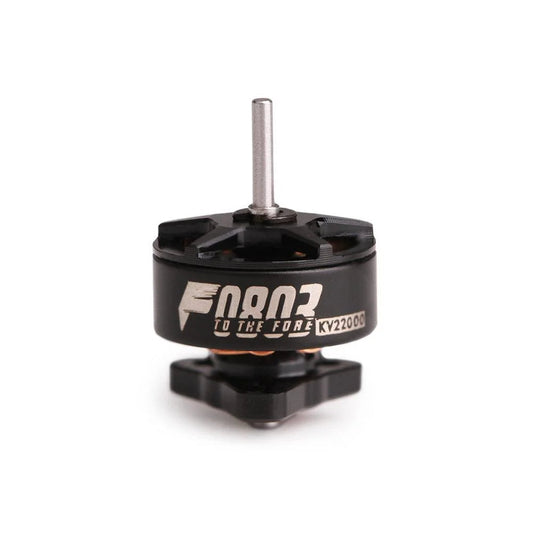 T-Motor brushless drone motor with black housing and visible KV2200 rating and mounting base